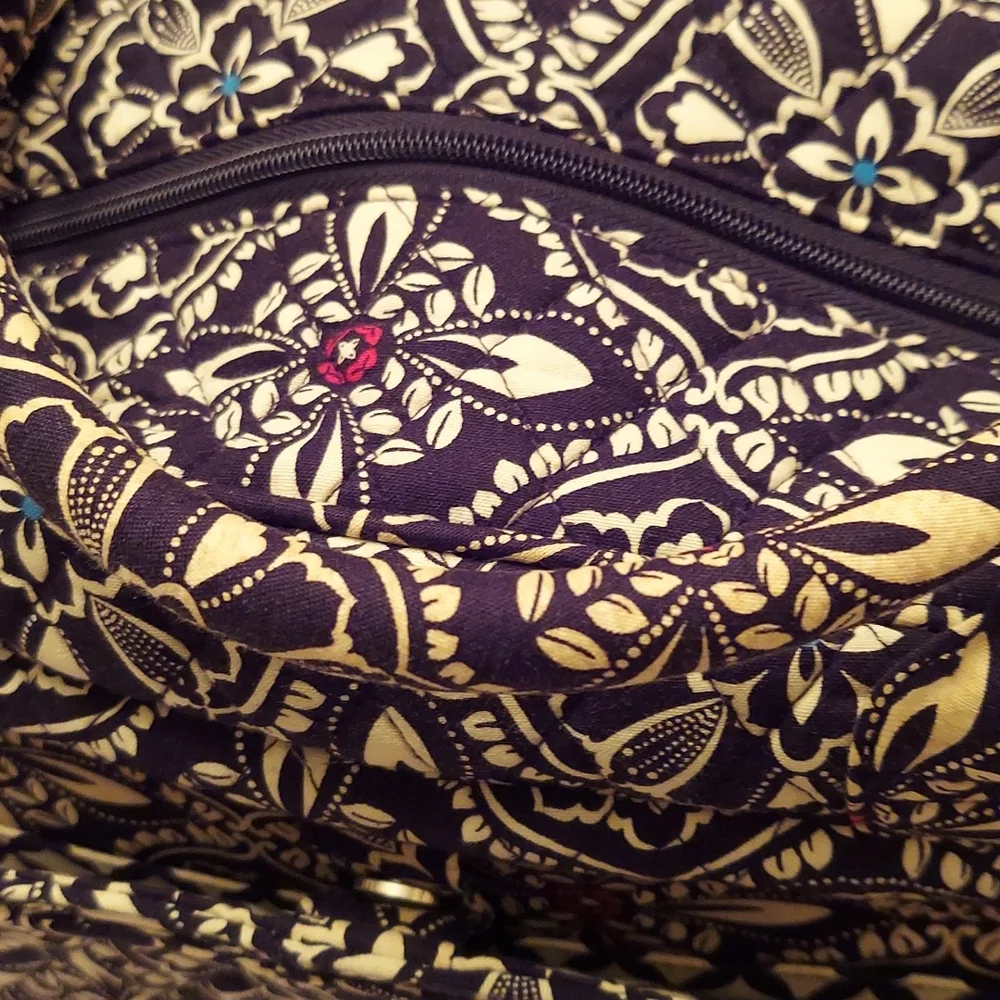 VERA BRADLEY laptop/handbag/wristlet 3 piece set